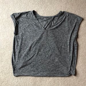 Beyond yoga open back shirt